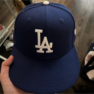 LA dodgers fitted hat